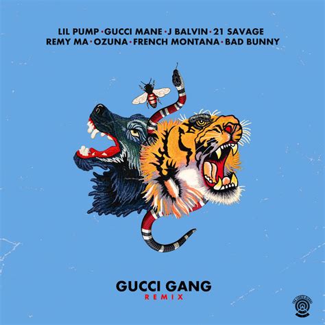 bad bunny gucci|gucci gang eminem remix.